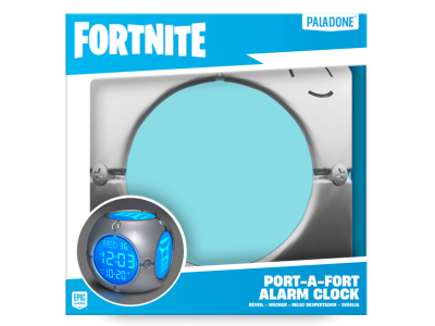 FORTNITE - Port-a-fort - Réveil Lumineux Icon 10.5cm 