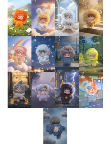 JOTOYS - Q.Kid Weather Series BLIND BOX (12pcs) - 9cm 