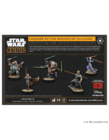 Star Wars: Legion – Leaders of the Separatist Alliance