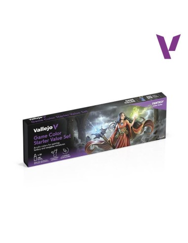 Vallejo Game Color Starter Value Set (10x18ml)