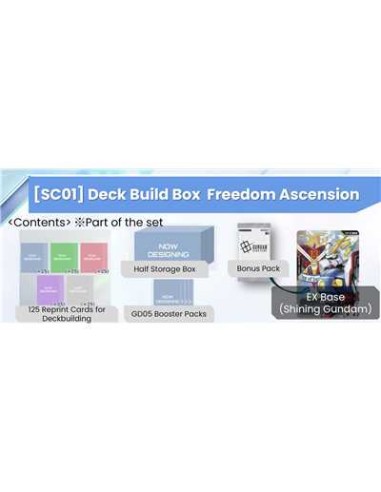 Gundam Card Game Deck Build Box [SC01] [PRÉCOMMANDE]