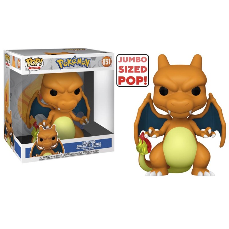 POKEMON - POP JUMBO 10'' NÂ° 851 - Dracaufeu