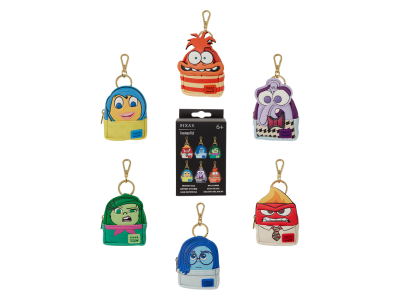 DISNEY - Vice-Versa 2 - Mini Backpack Bag Charm Loungefly Mystery Box