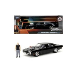 FAST & FURIOUS - 1970 Dodge Charger + Figurine - 1:24
