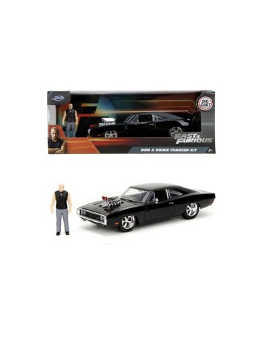 FAST & FURIOUS - 1970 Dodge Charger + Figurine...