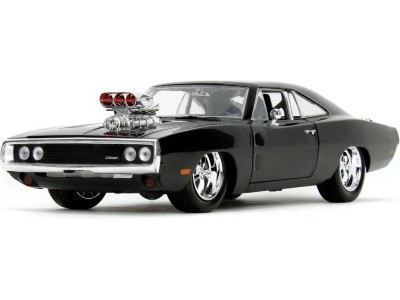 FAST & FURIOUS - 1970 Dodge Charger + Figurine - 1:24
