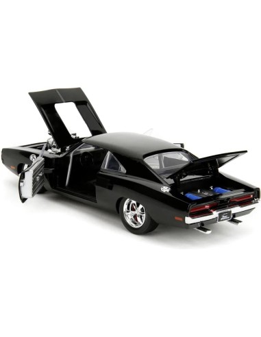 FAST & FURIOUS - 1970 Dodge Charger + Figurine...