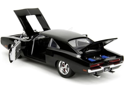 FAST & FURIOUS - 1970 Dodge Charger + Figurine - 1:24