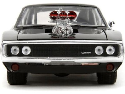 FAST & FURIOUS - 1970 Dodge Charger + Figurine - 1:24