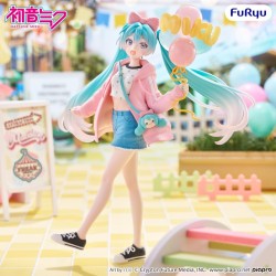 HATSUNE MIKU - Theme Park Date - Statuette Muchute 19cm