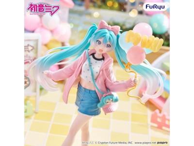 HATSUNE MIKU - Theme Park Date - Statuette Muchute 19cm