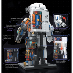 POP SERIES - Kit de Construction - Astronaute - 900pc 2