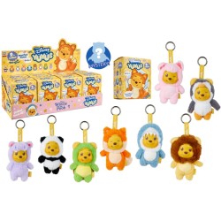 WINNIE L'OURSON - Display de 8 Porte-clés YUYUS 12cm -8...