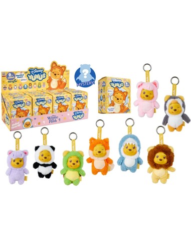 WINNIE L'OURSON - Display de 8 Porte-clés YUYUS...