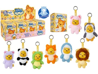 WINNIE L'OURSON - Display de 8 Porte-clés YUYUS 12cm -8 Modèles Wave 2