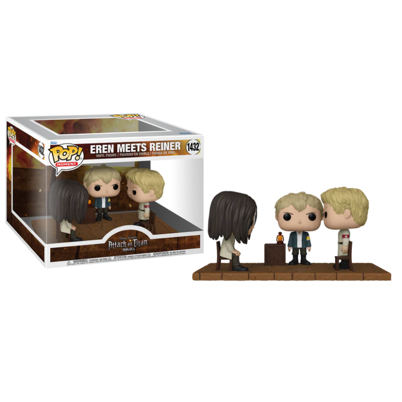 L'ATTAQUE DES TITANS - POP Moments NÂ° 1432 - Eren rencontre Reiner