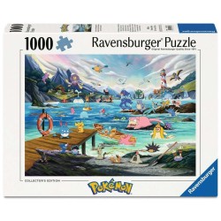 POKEMON - Aquali & Marine tempérée - Puzzle 1000P