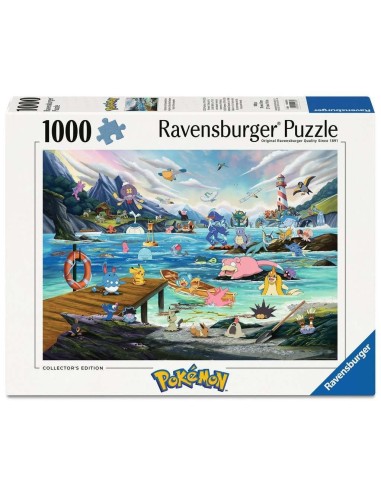POKEMON - Aquali & Marine tempérée - Puzzle 1000P