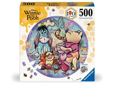 WINNIE L'OURSON - Photo parfaite - Puzzle Rond 500p