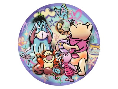 WINNIE L'OURSON - Photo parfaite - Puzzle Rond 500p