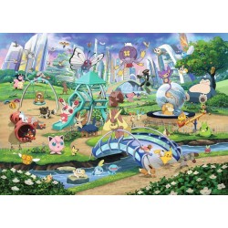 POKEMON - Evoli & Parc - Puzzle 1000P