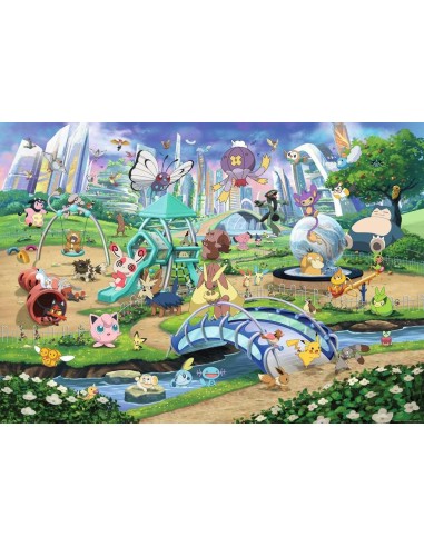 POKEMON - Evoli & Parc - Puzzle 1000P