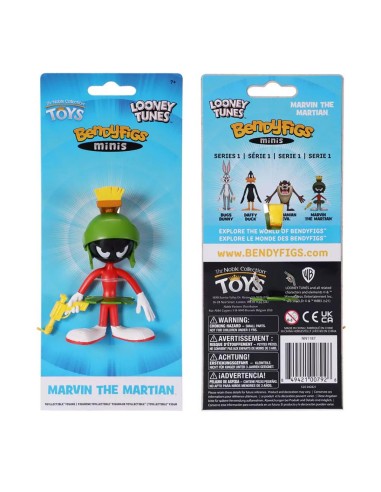 LOONEY TUNES - Marvin - Figurine Mini Bendyfigs...