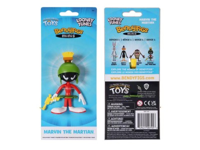 LOONEY TUNES - Marvin - Figurine Mini Bendyfigs 9cm