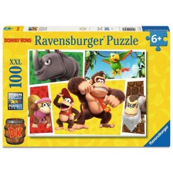 DONKEY KONG - Les singes sont lâchés! - Puzzle 100P XXL