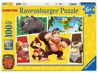 DONKEY KONG - Les singes sont lâchés! - Puzzle 100P XXL