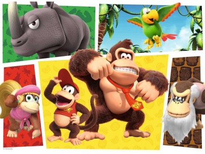 DONKEY KONG - Les singes sont lâchés! - Puzzle 100P XXL