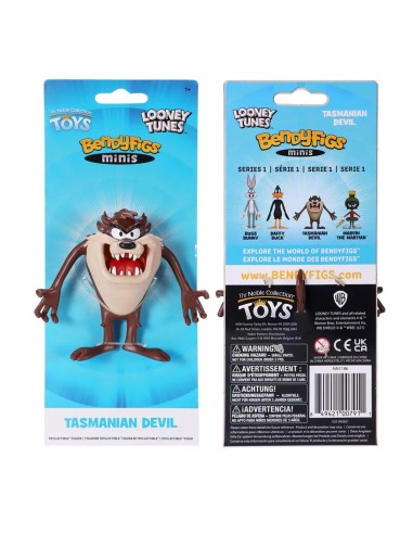 LOONEY TUNES - Taz - Figurine Mini Bendyfigs 9cm