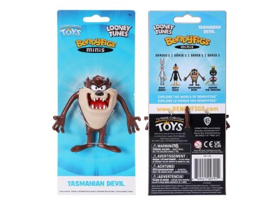 LOONEY TUNES - Taz - Figurine Mini Bendyfigs 9cm