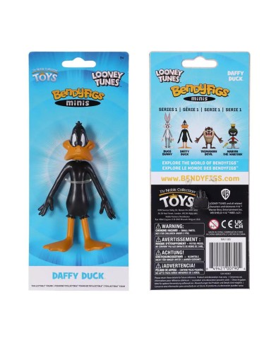 LOONEY TUNES - Daffy - Figurine Mini Bendyfigs...