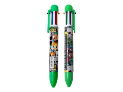 MINECRAFT - Stylos-bille 6 couleur