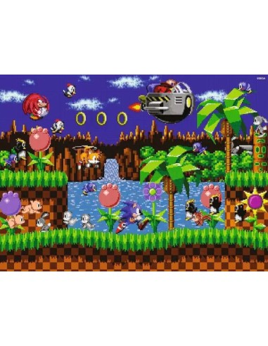 SONIC - Classic Sonic - Puzzle 500P