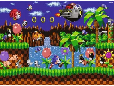 SONIC - Classic Sonic - Puzzle 500P