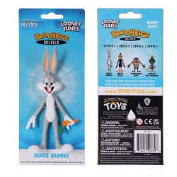 LOONEY TUNES - Bugs - Figurine Mini Bendyfigs 14cm 2