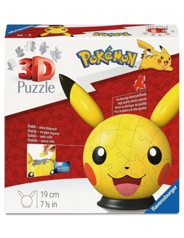 POKEMON - Puzzle 3D 72p - Pikachu