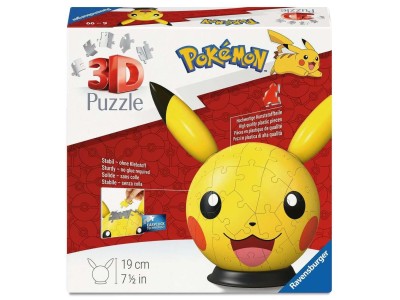 POKEMON - Puzzle 3D 72p - Pikachu