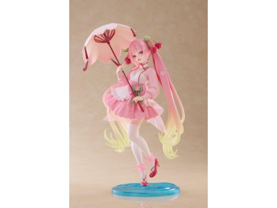 HATSUNE MIKU - Sakura Miku "Sakura Dress" - Statuette AMP+ 21cm