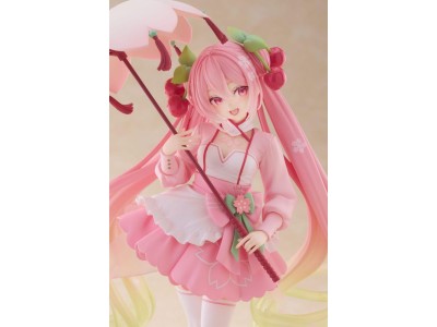 HATSUNE MIKU - Sakura Miku "Sakura Dress" - Statuette AMP+ 21cm