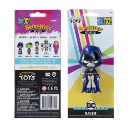 TEEN TITANS GO - Raven - Figurine Mini Bendyfigs 10cm 2