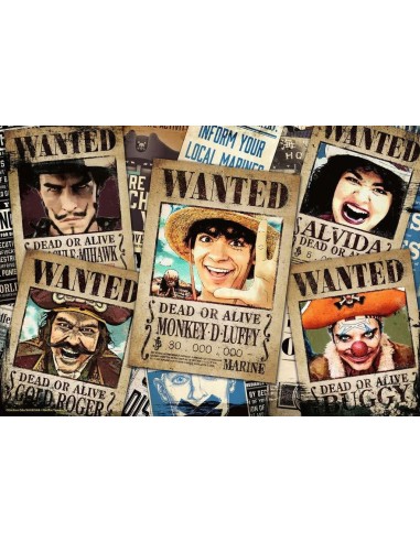 ONE PIECE NETFLIX - Wanted - Puzzle 300P