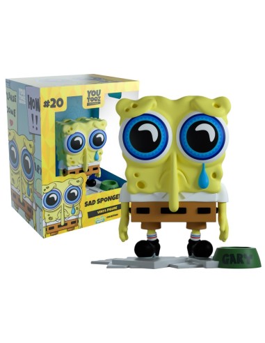 BOB L'EPONGE - Sad Spongebob - Figurine Youtooz...