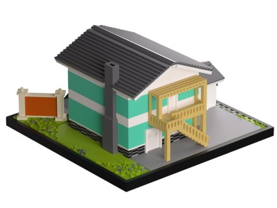 CALL OF DUTY - Nuketown BRICKSET 4090pcs 38x38x20cm