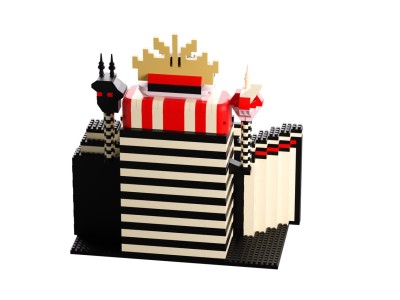 HAZBIN HOTEL - New Hazbin Hotel BRICKSET 1237pcs 18x17,5x9cm