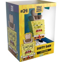 BOB L'EPONGE - Dirty Dan - Figurine Youtooz 12cm 2