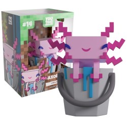 MINECRAFT - Axolotl - Figurine Youtooz 9cm