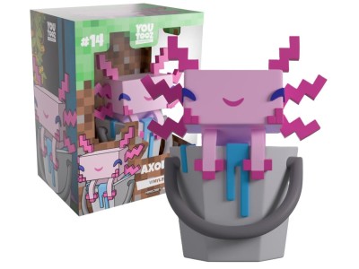 MINECRAFT - Axolotl - Figurine Youtooz 9cm